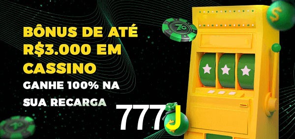 777J melhor bônus de depósito